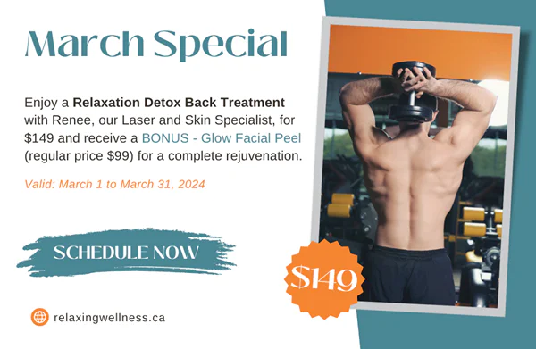 Relaxation Detox Back Treatment - March Special Offer